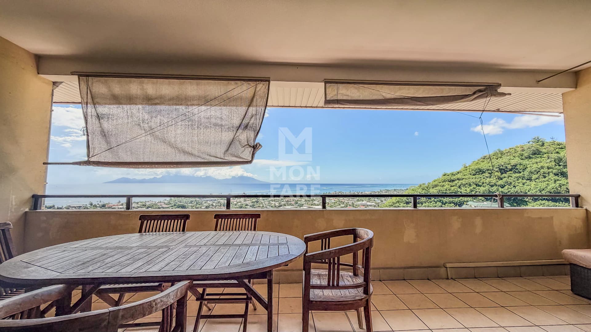 PUNAAUIA - F2 MEUBLÉ DE 70m² AVEC VUE PANORAMIQUE + 2 PARKINGS - Image 15