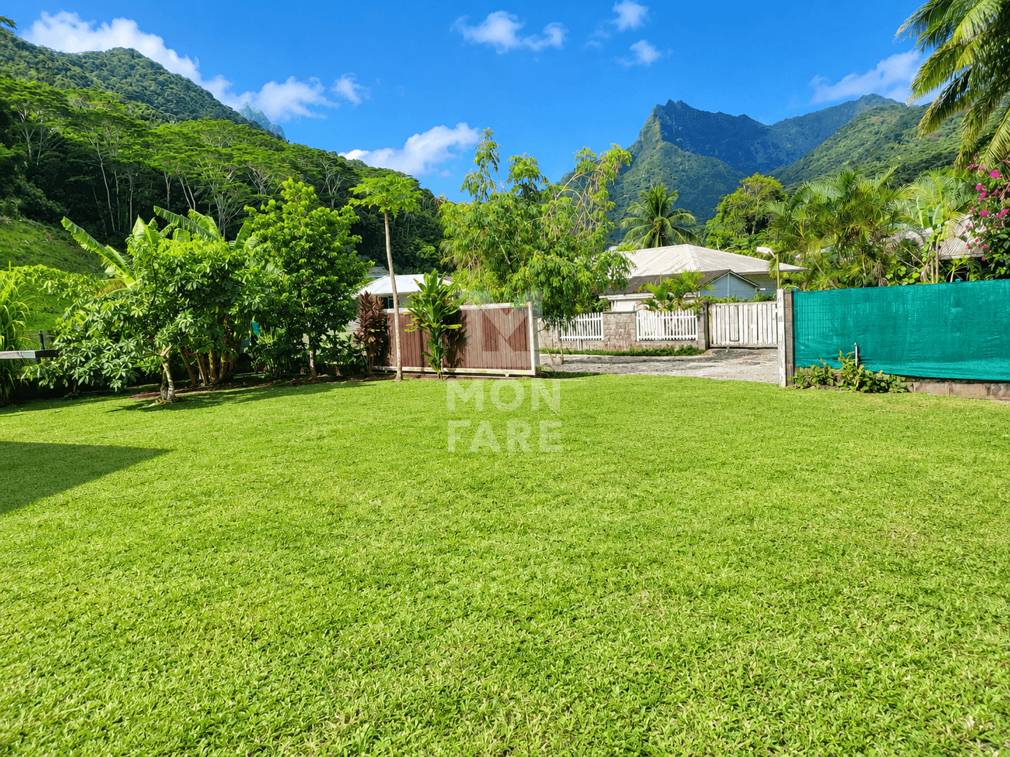 MOOREA - 2 MAISONS DE 55 M² SUR MAGNIFIQUE TERRAIN CLOS DE 1012 M² - Image 6