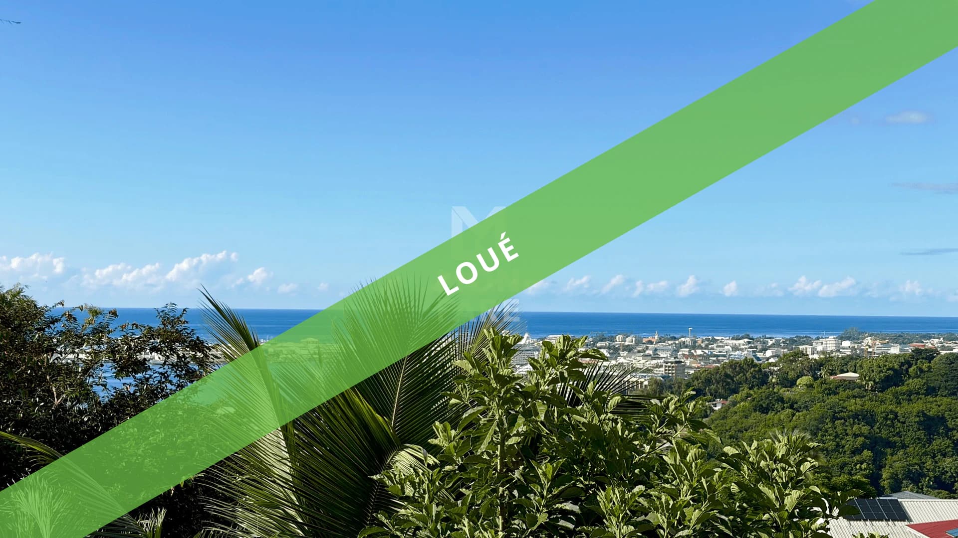 PAPEETE (Uranie), Résidence VAIHIAPA – F3 MEUBLÉ AVEC VUE - Image 1