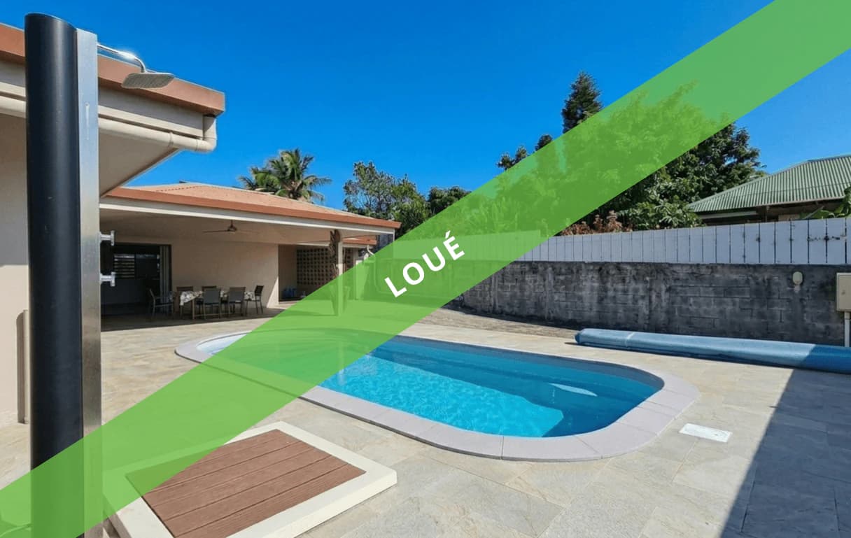 TARAVAO – MAGNIFIQUE MAISON MEUBLÉE 3 CHAMBRES AVEC PISCINE - Image 1